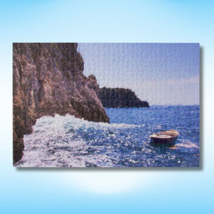Ruderboot an der Amalfiküste, Italien Puzzle