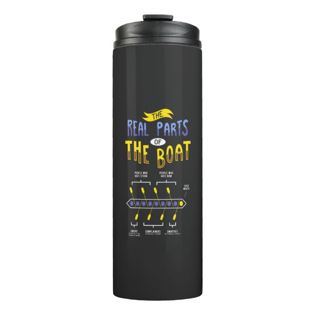 Ruderboot Thermosbecher (Vorderseite)