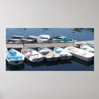 Ruderboote Poster