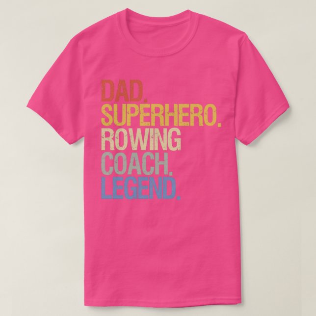 Rudercoach Papa T-Shirt (Design vorne)
