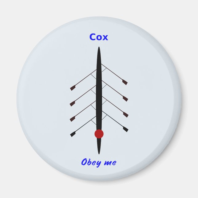 Rudercox gehorchen mir magnet (Vorne)