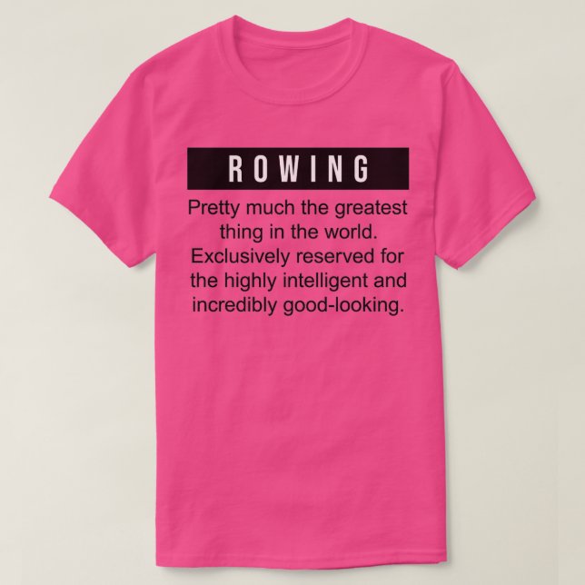 Ruderdefinition 1 T-Shirt (Design vorne)