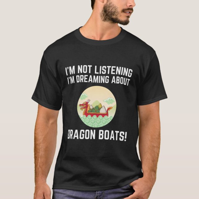 Ruderdrachenboot T-Shirt (Vorderseite)