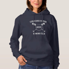 Rudergeschenke für sie Rudermannschaftsteam Mädche Hoodie