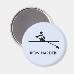 Ruderhärter motivierend Rowers Magnet