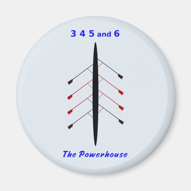 Ruderkraftsitze Magnet (Vorne)