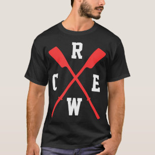 Rudermannschaft Ruderer Ruder Paddel Kayak Team T-Shirt