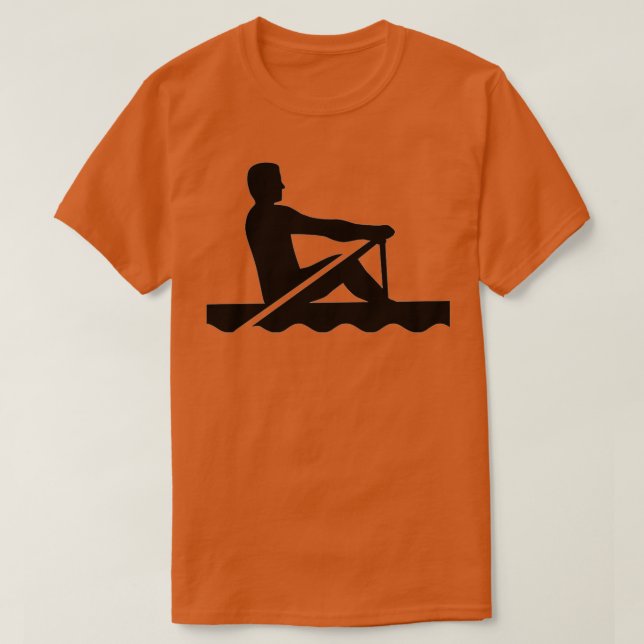 Rudermaschine 1 T-Shirt (Design vorne)