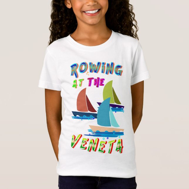 Rudern an der Veneta T-Shirt (Vorderseite)