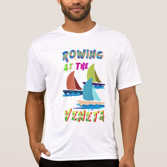 Rudern an der Veneta T-Shirt (Vorderseite)