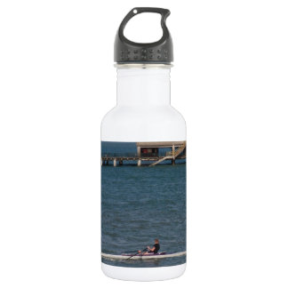 Rudern auf dem Meer Trinkflasche