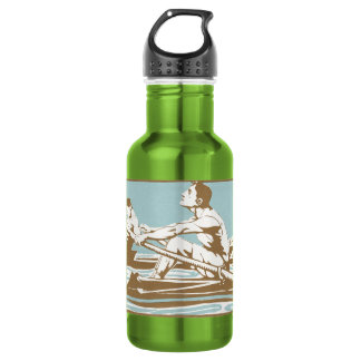 Rudern Edelstahlflasche