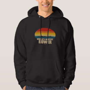 Rudern nach Rower Retro Style Welten - die richtig Hoodie