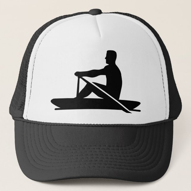 Rudersport Rower Truckerkappe (Vorderseite)