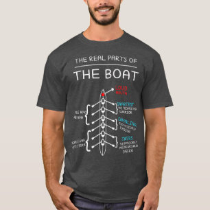 Ruderteam Row Race Boat Coxswain T-Shirt