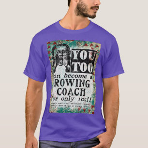 Ruderwagen Funny Vintag Retro T-Shirt