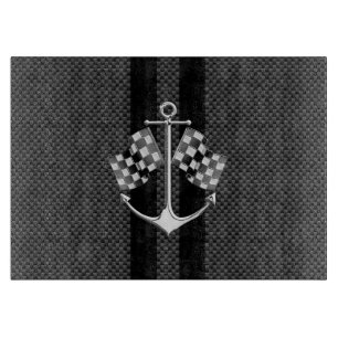 Ruderwettkampf nautisch im schneidebrett