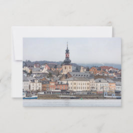 Rüdesheim am Rhein - Deutschland-Karte