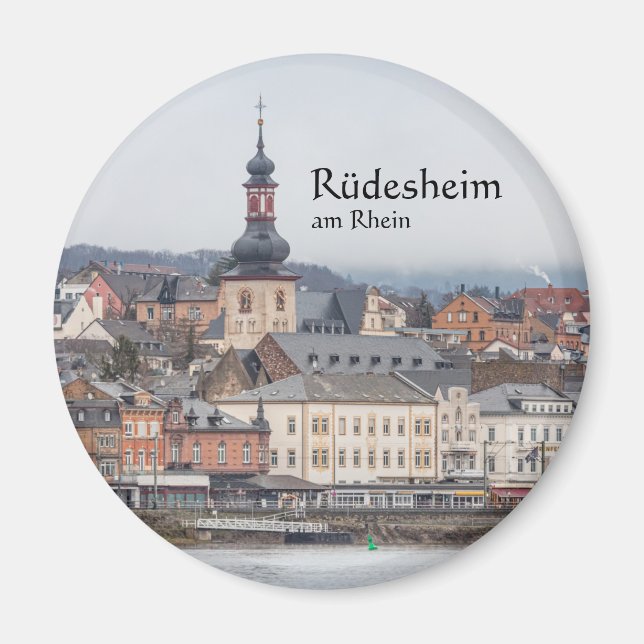 Rüdesheim am Rhein - Deutschland Magnet (Vorne)