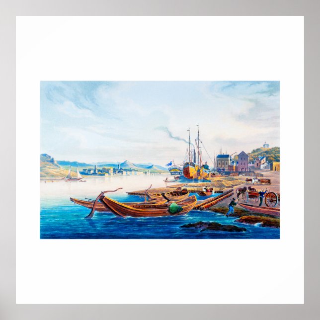 Rüdesheim, Deutschland 01A Poster (Vorne)