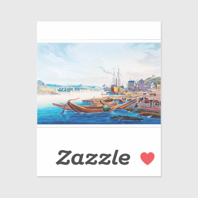 Rüdesheim, Deutschland Aufkleber (Blatt)