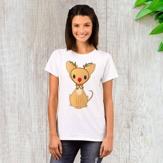 Rudolf Chihuahua T-Shirt (Von Creator hochgeladen)