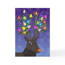 Rudolf Christmas Card