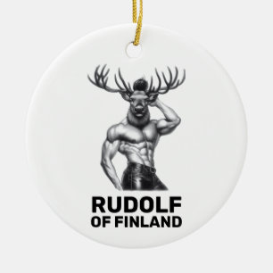 Rudolf of Finland - Gay / LGBT Weihnachtsschmuck
