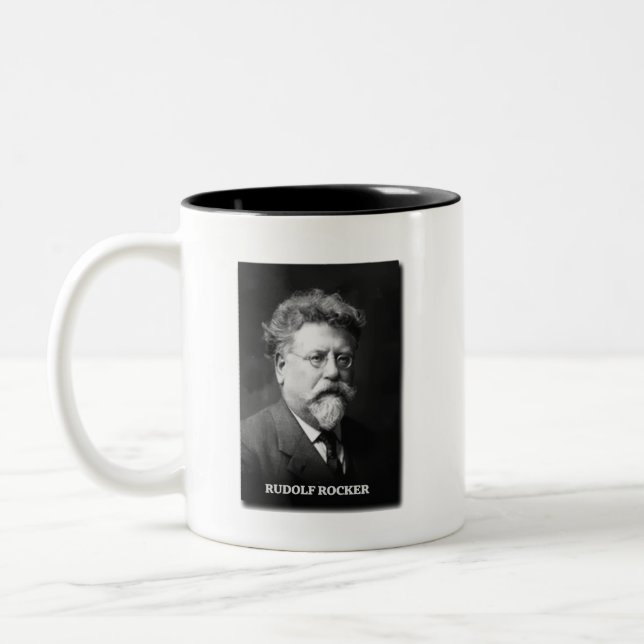 Rudolf Rocker Zweifarbige Tasse (Links)