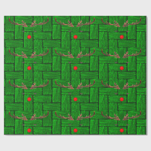 Rudolph 4 Wrapping Paper Geschenkpapier