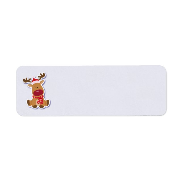 Rudolph Address Labels (Vorne)