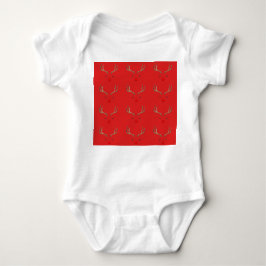 Rudolph Baby Bodysuit Baby Strampler