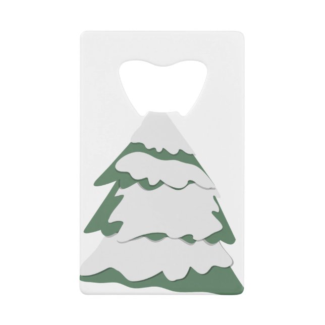 Rudolph Christmas Tree 1 (Remix) Geldbeutel Flaschenöffner (Vorderseite)