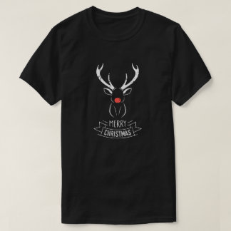 Rudolph der rotnasige Ren-WeihnachtsT - Shirt