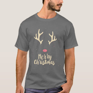 Rudolph der T - Shirt der Rotnasen-Rentiere-Männer