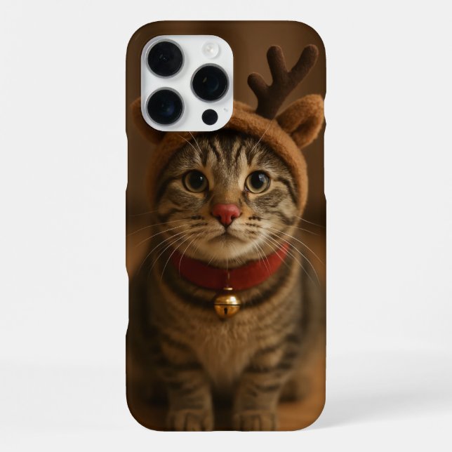 Rudolph die Katze iPhone 16 Pro Max Hülle (Rückseite)