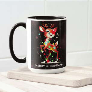 Rudolph Die Rotnase Rentier Weihnachten Tasse