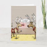 Rudolph Feiertagskarte<br><div class="desc">Diese Ferienkarte wird Ihre Freunde mit viel Energie begeistern.</div>