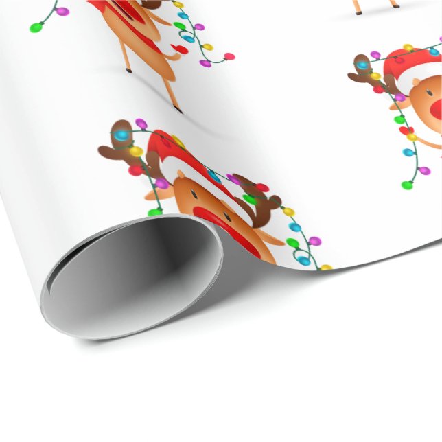 Rudolph Geschenkpapier (Rolleneckpunkt)