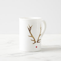Rudolph-Geweih-Tasse