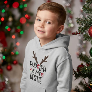 Rudolph ist mein Weihnachtsfest in Bestie Hoodie