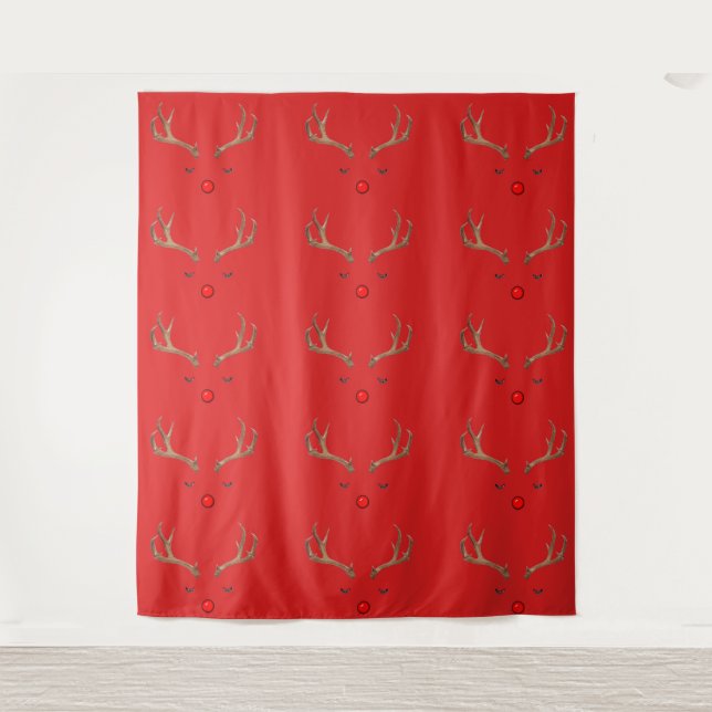 Rudolph Red Tapestry Wandteppich (Vorderseite)