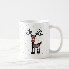 Rudolph Reindeer Kaffeetasse