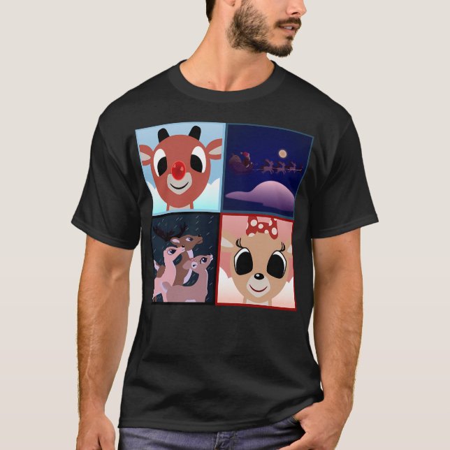 Rudolph Square T-Shirt (Vorderseite)