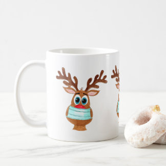 Rudolph the Face Masked Reindeer Kaffeetasse