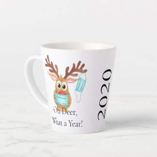Rudolph the Face Masked Reindeer Milchtasse