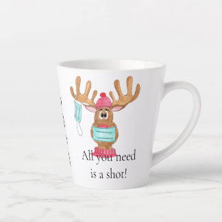Rudolph the Face Masked Reindeer Milchtasse