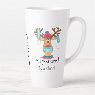 Rudolph the Face Masked Reindeer Milchtasse