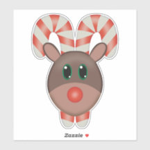 Rudolph the Red-Nosed Rentier Candy Cane