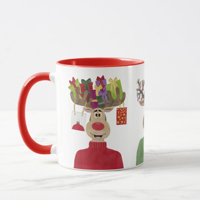 Rudolph the Reindeer Tasse (Links)